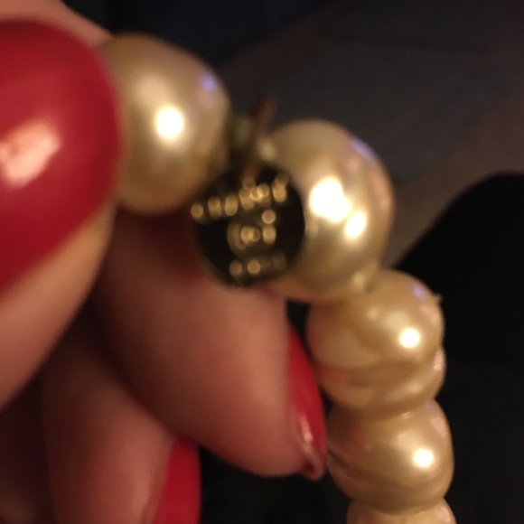 CHANEL Faux CoCo Pearl Long Necklace - Picture 6 of 8